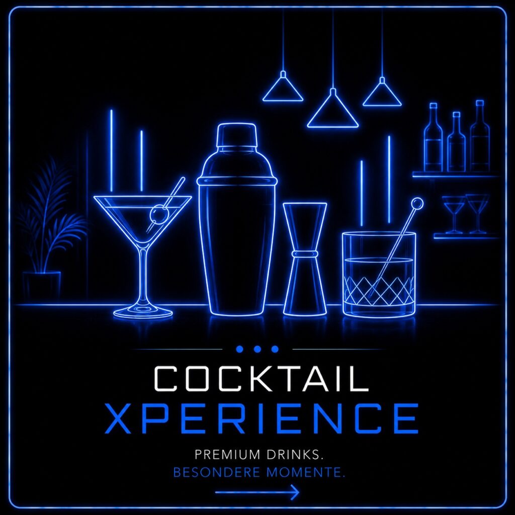 Cocktail Experience mit professionellen Cocktailkursen im Skylab Studio.