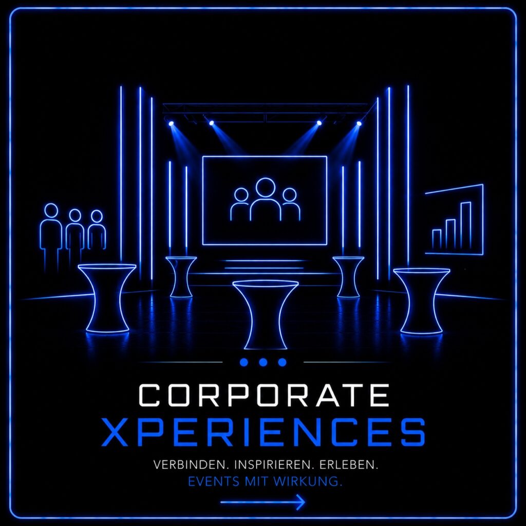 Corporate Experience für Seminare, Workshops und Firmenevents.