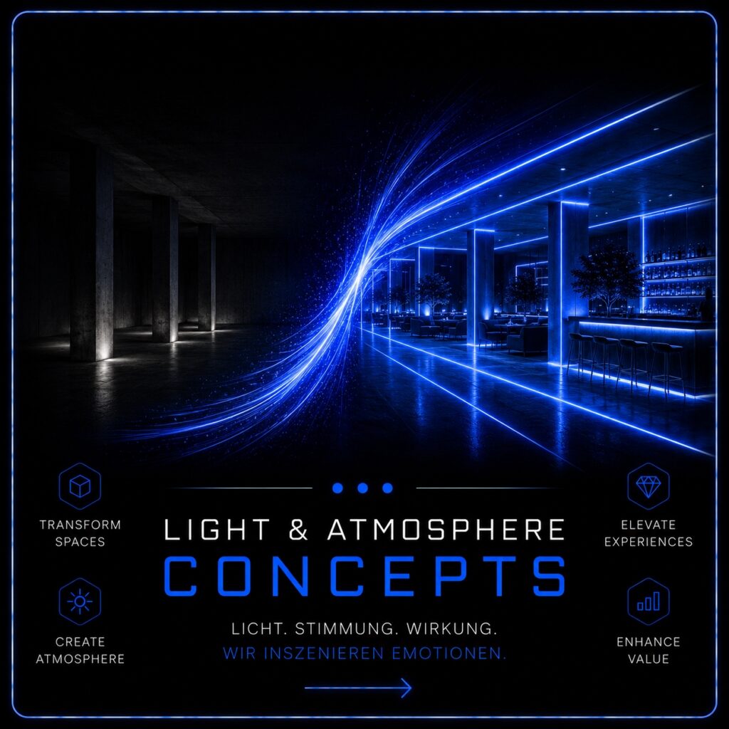 Light & Atmosphere Concepts - Skylab Studio für kreative Lichtgestaltung.
