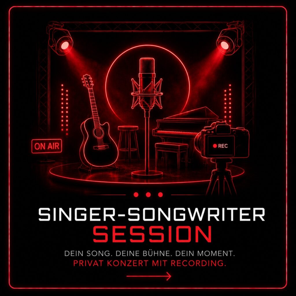 Singer Songwriter Recording Session im Skylab Studio.