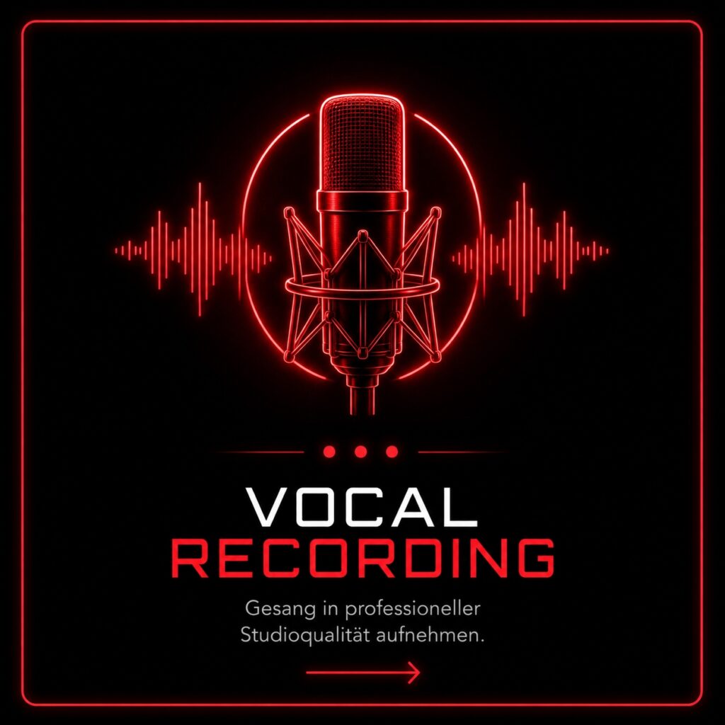 Professionelles Vocal Recording im Skylab Studio.