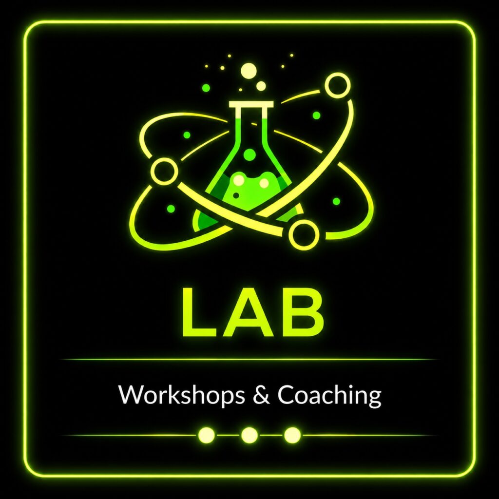 LAB für Workshops, Coaching und kreative Projekte.