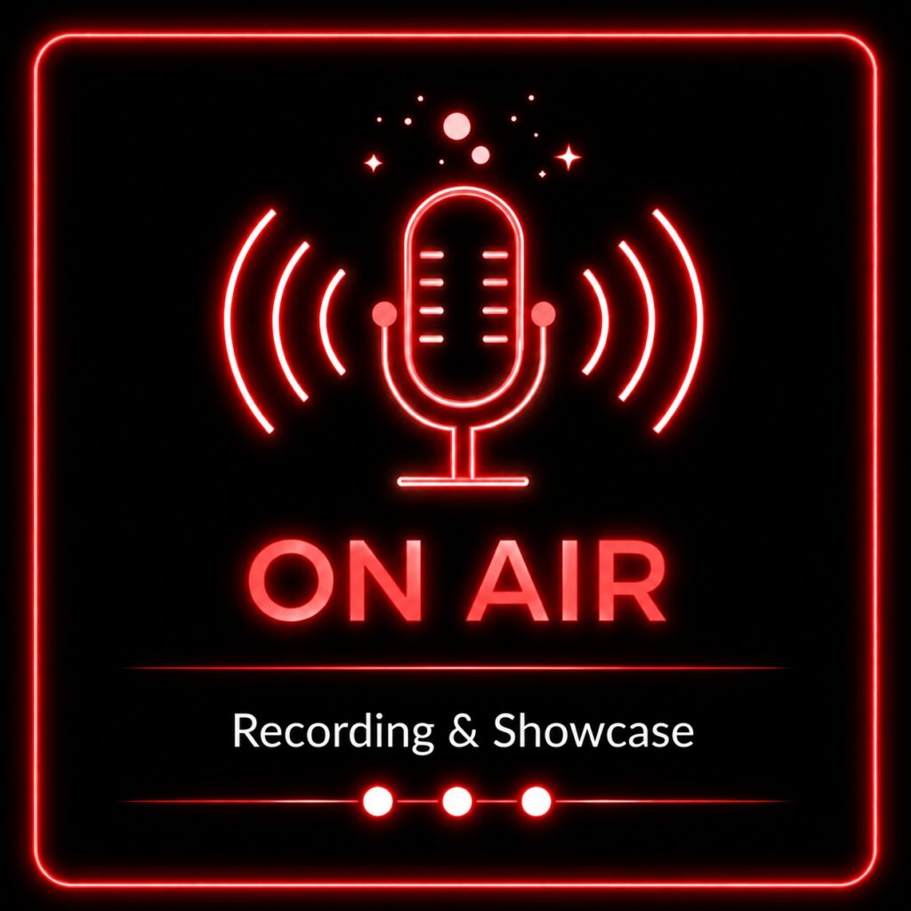 Recording und Showcase im Skylab Studio.